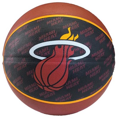 Spalding Basket Topu 13 NBA Team Heat Sz7 Rbr Bb (73-939Z)