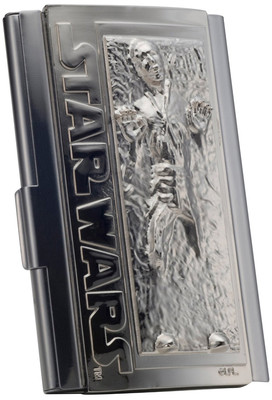 Han Solo In Carbonite Metal Business Card Holder (Kartvizitlik)