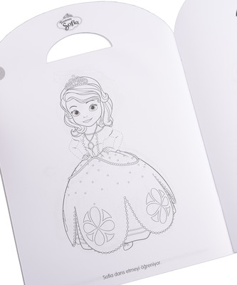 Disney Oku Çiz Boya Prenses Sofia Faaliyetli Öykü Kitabı