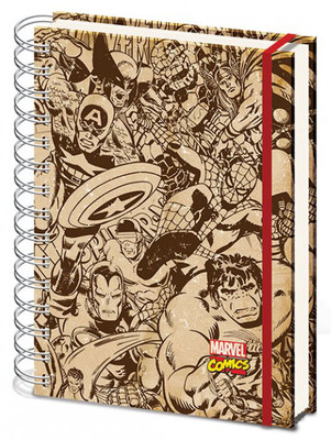 Marvel A5 Notebook Outline Defter Sr71707