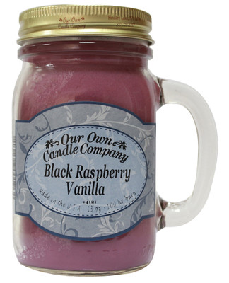 Black Raspberry & Vanilla Büyük Kavanoz Mum SIC1-BR