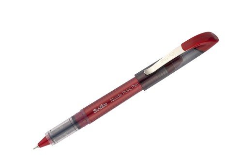 Scrikss NP68 İğne Uçlu 0.5 mm Kırmızı Roller Kalem