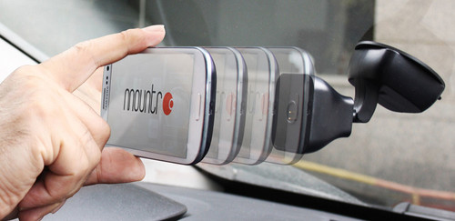 Mountr Glass Set Samsung Galaxy Note 3 Araç İçi Tutucu Gold - Sk-Scm-N3A