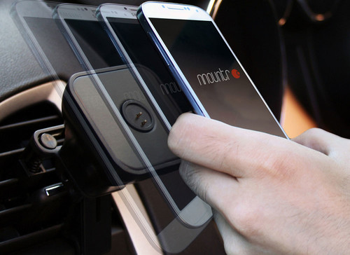 Mountr Air Set Samsung Galaxy Note 3 Araç İçi Tutucu Siyah - SK-AVM-N3B