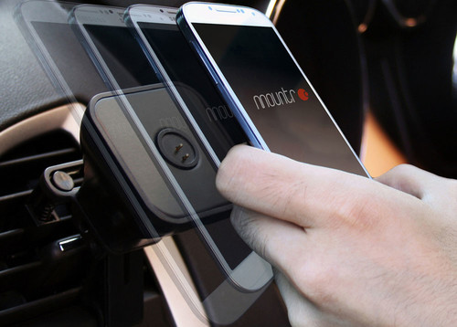 Mountr Air Set Samsung Galaxy S4 Araç İçi Tutucu Siyah - SK-AVM-S4B