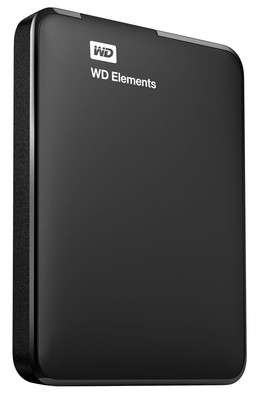 WD Elements Portable 2TB Black Emea