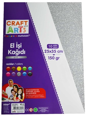 Craft and Arts 10'lu Simli 25x35 El İşi Kağıdı