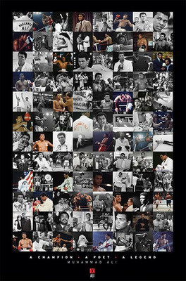 Pyramid International Maxi Poster - Muhammad Ali - Montage