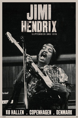 Pyramid International Maxi Poster - Jimi Hendrix Copenhagen