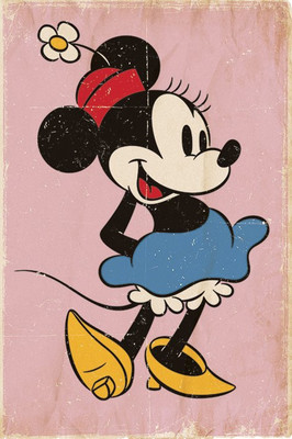 Pyramid International Maxi Poster - Minnie Mouse - Retro