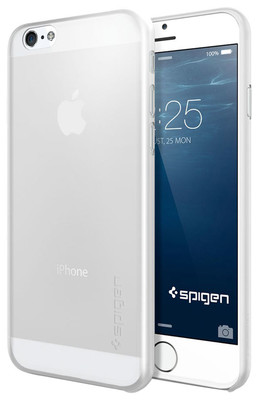 Spigen iPhone 6/6s Kılıf Spigen Air Skin Ultra İnce 4 Tarafı Tam Koruma - Soft Clear