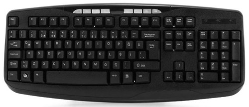Everest KB-717M Siyah USB Q Multimedia Klavye