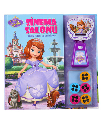 Disney Prenses Sofia Sinema Salonu Öykü Kitabı ve Projektör