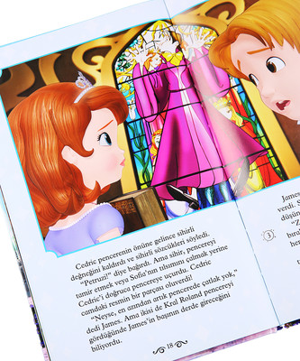 Disney Prenses Sofia Sinema Salonu Öykü Kitabı ve Projektör