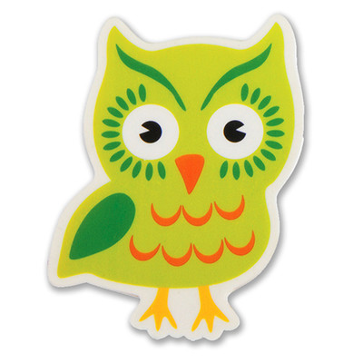 DCI Jumbo Owl Erasers Green - Baykuş Silgi Yeşil  26003G