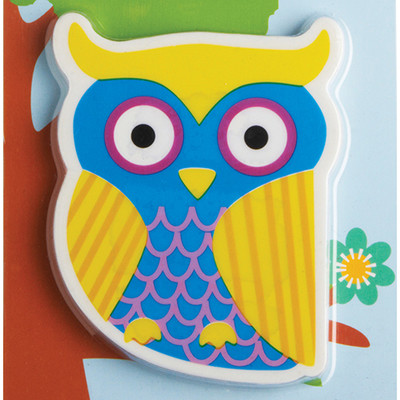 DCI Jumbo Owl Erasers Yellow - Baykuş Silgi Sarı 26003Y