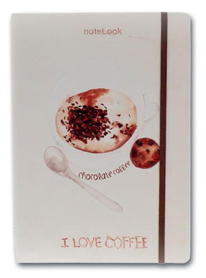 Notelook I Love Chocolate Coffee A5 Çizgili