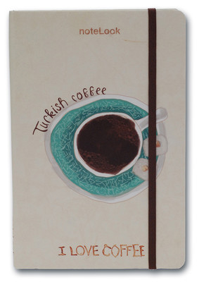Notelook I Love Turkish Coffee A6 Çizgili
