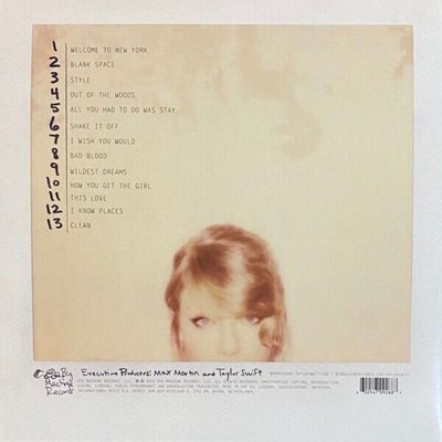 Taylor Swift 1989 (Lp) Plak