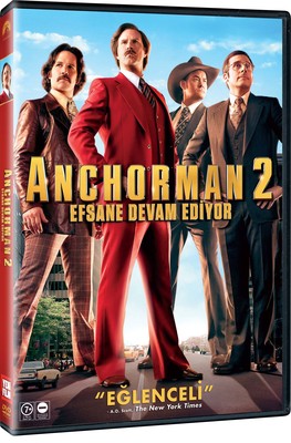 Anchorman 2: The Legend Continiues - Anchorman 2: Efsane Devam Ediyor (SERI 2)
