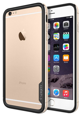 Spigen iPhone 6 Plus/6s Plus Spigen Neo Hybrid Ex Metal - Champagne Gold