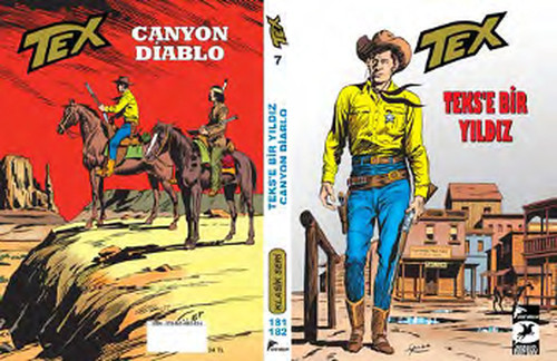Tex Klasik Seri 7 - Teks'e Bir Yıldız- Canyon Diablo