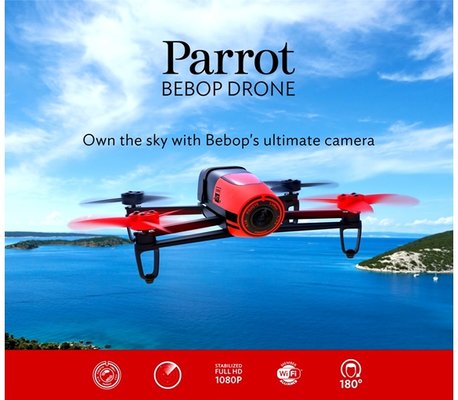 Parrot Bebop Drone Kirmizi PF722003