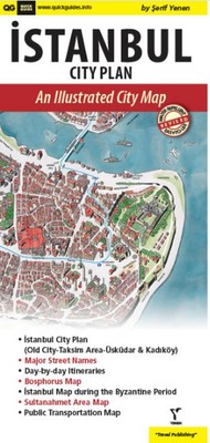 İstanbul City Plan An Illustrated City Map