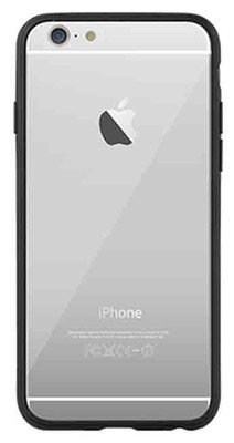 Ozaki O!coat 0.3 Bumper iPhone 6 Plus Kılıfı + Ekran Koruyucu Film (Siyah)