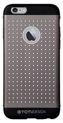 TOTU Knight Honour Series iPhone6 PC+Aluminum case Gray/Black