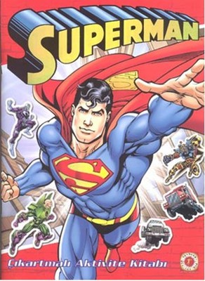 Superman Çıkartmalı Aktivite Kitabı
