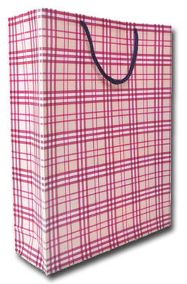 Deffter Lovely Bag No: 19 / Purple Plaid 64658-6