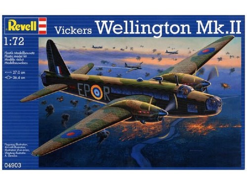 Revell Vickers Wellington 1:72 VSU04903 Uçak Maketi