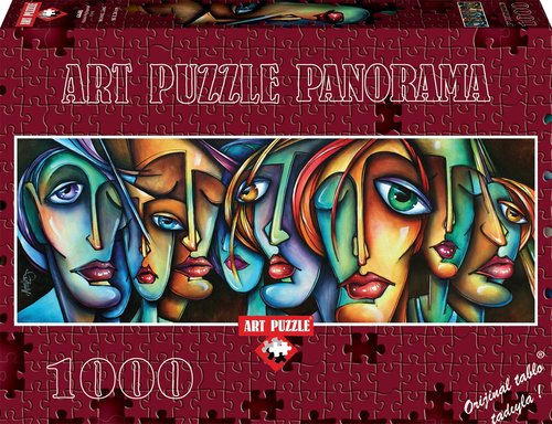 Art Puzzle Hüznü Paylaşanlar 1000 Parça Panorama Puzzle