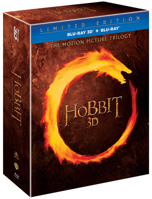 Hobbit Trilogy 12 Disc 3D BD + 2D BD Special Edition