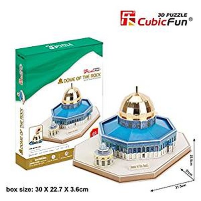 CubicFun 3D Dome Of The Rock Kutsal Bina Israil Mc189H
