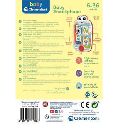 Clementoni Baby Bebek Telefonu (6-36Ay) 14948