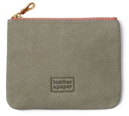 Leather & Paper Yeşil Deri Mini Çanta