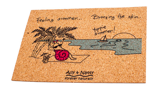 Şön Art Ally&Natty Kartpostal Mantar Summer