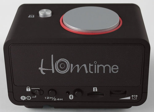 Mack Homtime C1PRO-BL Bluetooth Speaker LCD Masa Saati Siyah