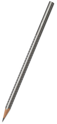 Faber-Castell Parlak Renkler Metalik Gümüş Kurşun Kalem