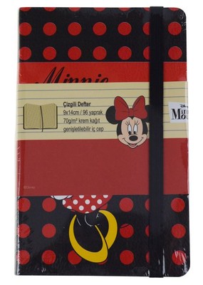 Minnie Mouse 9X14 Defter 96 Yp. Çizgili MINNIE201-Ç