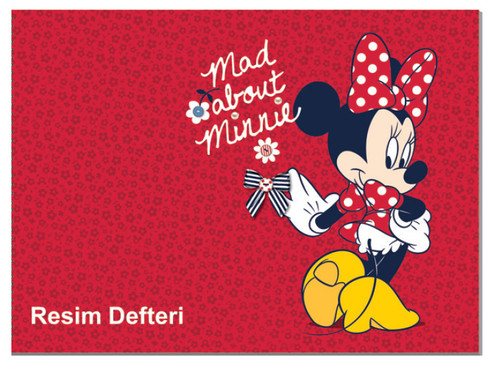 Minnie Mouse Pp Resim Defteri Büyük Boy 30 Yp. MINNIE6412