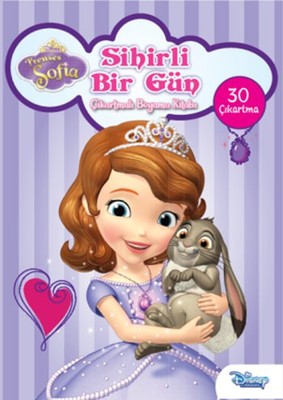 Disney Prenses Sofia Sihirli Bir Gün Çıkartmalı Boyama Kitabı
