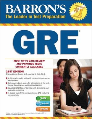 Barron's GRE with CD-ROM 21st Edition