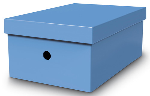 Mas Rainbow Karton Kutu - Çok Amaçli - Büyük Boy - B.Mavi 8226