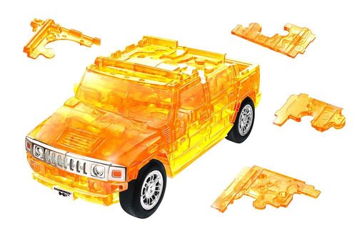 Mey 3D Puzzle 1:32 Hummer Orange Clear 57101