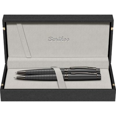 Scrikss 38 Mat Siyah Tükenmez Ve Versatil Kalem Seti