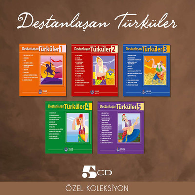 Destanlasan Türküler Özel Koleksiyon 5 CD BOX SET