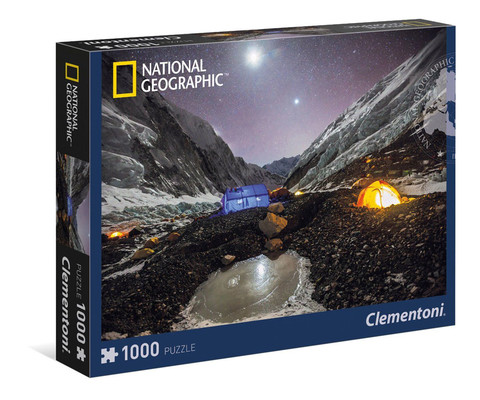 Clementoni 1000 Parça Puzzle Nat Geo Everest - Camp 39310